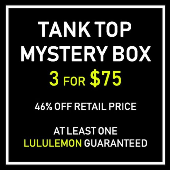 46% OFF — Tank Top Mystery Box - Picture 1 of 1